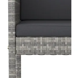 vidaXL Gartenbar-Set 5-tlg. Grau