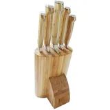 neuetischkultur Messerblock 6-tlg. Beige