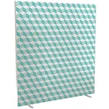Paperflow Trennwand easyScreen Vintage, 60963 bunt 160,0 x 173,4 cm, 1 St.