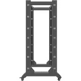 LANBERG OR01-6832-B Rack Zubehör Regal-Sockel Schwarz 28 kg - Schwarz