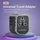 Vention FJCB0 20W Universal-Wandladegerät 1xUSB-C 2xUSB All-in-One Travel Schwarz