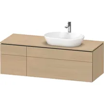 Duravit Duravit, Waschtischunterschrank wandhängend „L-Cube“ 142 à 48,2 × 55 cm) Mediterrane Eiche, rechts