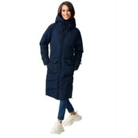 Marikoo Winterjacke MARIKOO "Tomomii XVI" Gr. M, blau (navy) Damen Jacken warmer Winter Stepp Mantel mit Kapuze