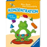 Ravensburger Mein Block zum Schulanfang: Konzentration - Rätselblock ab 6 Jahre - Konzentrationsspiele