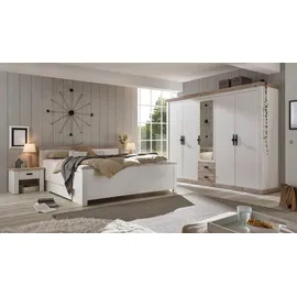 Home Affaire Drehtürenschrank Florenz 265 x 201 x 60 cm Weiß