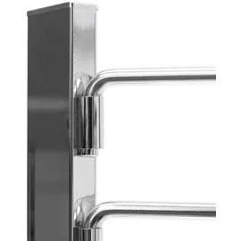 Relaxdays Handtuchständer freistehend Silber