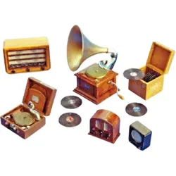 PLUS MODEL 266 1:35 Gramophone und Radios