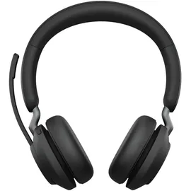 JABRA Evolve2 65 USB-A MS Teams Stereo schwarz mit Ladestation