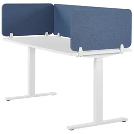 Beliani Schreibtischtrennwand WALLY 180 x 40 x 2 cm