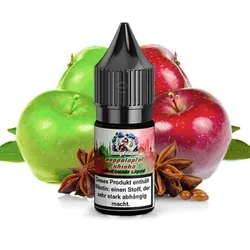 Dampfdidas Doppelapfel Shisha NicSalt Liquid 10ml / 10mg