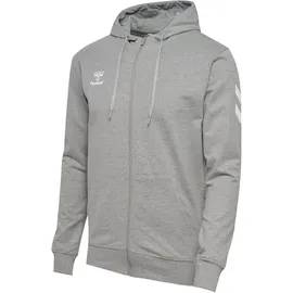 hummel hummel, hmlGO 2.0 Chevron Zip Hoodie, GRAU MELIERT, M