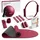 NEOLYMP Pilates Set für Zuhause – E-Book Größe Plus Berry in Bunt Plus mit Pilates Matte