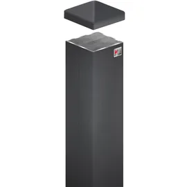 KM Zaun Zaunpfosten 7x7x160cm anthrazit