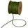 HALBACH Dekoband Jute grün 50 m