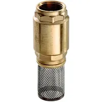 Schmidt, Hermann Hermann Schmidt Fußventil 1/2" Messing, mit Saugkorb