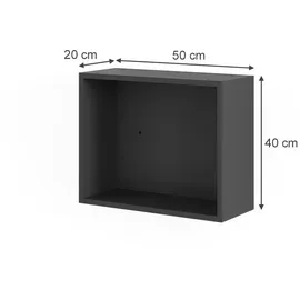 Vicco Seitenregalaufsatz Elmo 50 x 40 cm