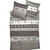 Casatex Garmisch Herzen Beige 155 x 220 cm + 2 x 80 x 80 cm