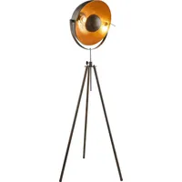 GLOBO LIGHTING Stehlampe "XIRENA I", braun (rostfarben), Lampen, Stehleuchte,