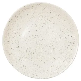 Broste Copenhagen Nordic Vanilla Dessertteller 20 cm beige/weiß