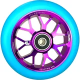Fantic26 Spy7 Stunt-Scooter Rolle 110mm Abec11 Lila/Pu Türkis