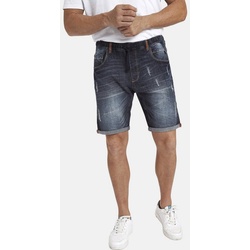 Jan Vanderstorm Bermudas LAMBRIT +Fit Kollektion, Elastikbund blau 4XL (68)