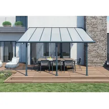 CANOPIA Terrassenüberdachung Sierra 434 x 295 cm anthrazit