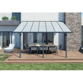 CANOPIA Terrassenüberdachung Sierra 434 x 295 cm anthrazit