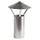 FireFix Regenhaube Ø 110 mm Stahl 42 cm Silber