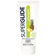HOT Superglide Edible mit Aroma 75 ml Gleitmittel