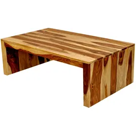 MiaMöbel Couchtisch Khatu Massivholz Sheesham
