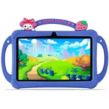 PRITOM 7-Zoll-Tablets für Kinder, WLAN-Tablets für Kinder, 32 GB ROM, erweiterbar auf 512 GB, Tablet für Kleinkinder, Kindersicherung, Bluetooth, Dual-Kamera, Lern- und Spiel-Apps für Kinder