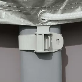 Intex Deluxe Abdeckplane grau Ø 549 cm