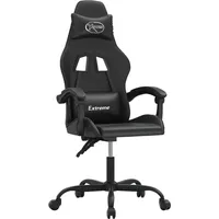 VidaXL Gaming-Stuhl Schwarz