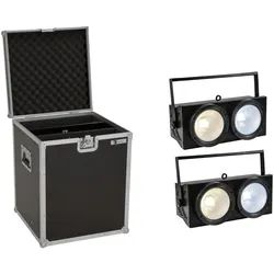 EUROLITE Set 2x Audience Blinder 2x100W LED COB CW