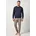 navy brokat weiß XL