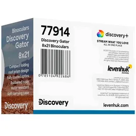 DISCOVERY Gator 8x21 Fernglas - Black / Blue - One Size