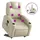 vidaXL Massagesessel mit Aufstehhilfe Kunstleder 80 x 100 x 80 cm Creme