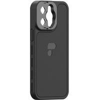 PolarPro LiteChaser iPhone 14 Pro MAX Case Schwarz - MagSafe-kompatibel - Kompatibel mit dem Moment-Objektiv der M-Serie - Aluminium-Filterhalter