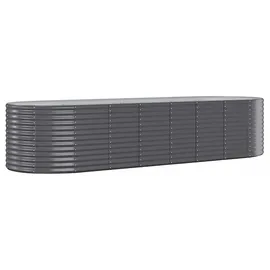 vidaXL Hochbeet 322 x 100 x 68 cm Anthrazit