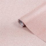 d-c-fix Klebefolie Glitzer Rose-Gold Pink - selbstklebend Glitzerfolie zum Basteln Bastelfolie Rolle Glitzerpapier Bastelpapier Weihnachten Möbel Dekofolie Vinyl-Folie 67,5 cm