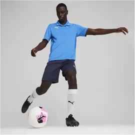 Puma teamGOAL Poloshirt Herren 02 electric blue lemonade/white/team royal M