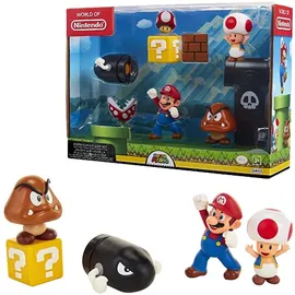 joojee GmbH Super Mario Acorn Plains Multi-Pack 6,5 cm