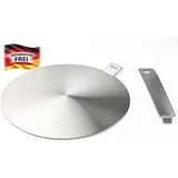 Induktionskochplatten-Adapter für alle Kochgeschirre 20 cm with abnehmbarem Grif