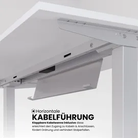 bümö Schreibtisch Eiche braun