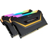 Corsair Vengeance RGB PRO TUF Gaming Edition DIMM Kit 16GB, DDR4-3200, CL16-18-18-36 (CMW16GX4M2C3200C16-TUF)