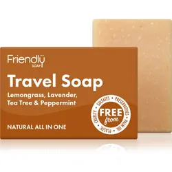 Friendly Soap Travel Soap Hair & Body Naturseife Für Körper und Haar 95 g