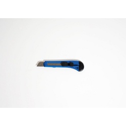 A.S. Création Cuttermesser, Abbrechmesser mit 18 mm Klingen Teppich Messer Paketmesser blau