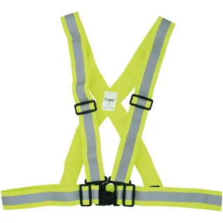 4-Act Cross Belt Reflektierende Weste - Yellow - One Size