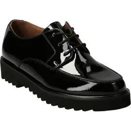 Paul Green Schnürschuhe 2688-007, Lack/Brush, schwarz, 37 EU / 4 UK