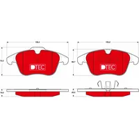 TRW Bremsbelagsatz, Scheibenbremse DTEC COTEC